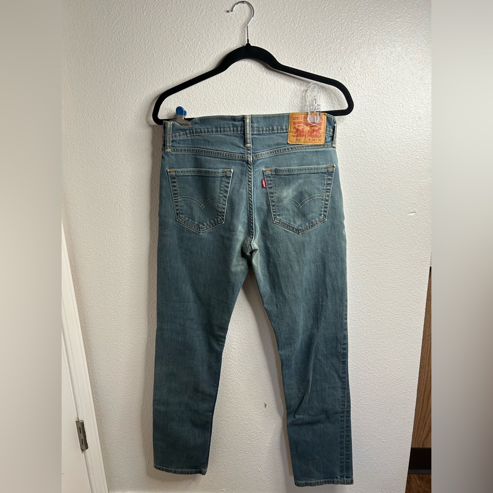 Levi's Blue Straight Jeans Timeless Style